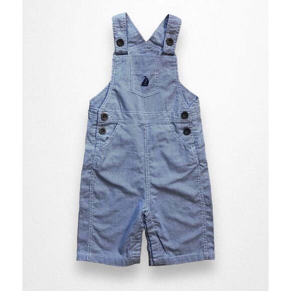 JoJo Maman Bebe Sailboat Overalls, Size 18-24 Months - Picture 6 of 8